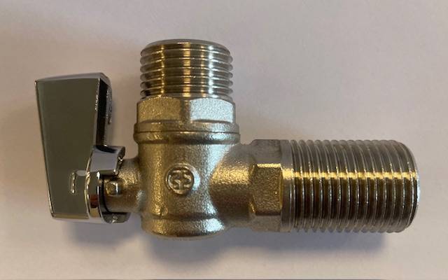 Obrázek k výrobku 3882 - Rohový ventil M1/2*M1/2 s prodlouž.připojením