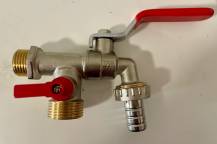 Obrázek k výrobku 3891 - Ventil zahradní dvojitý 1/2"x3/4"